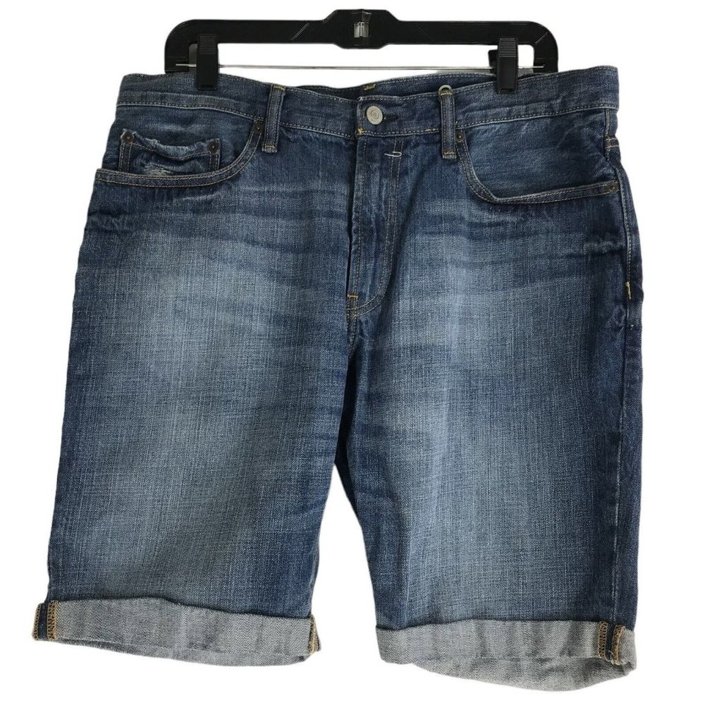 Gap Jean Shorts Size 35 Slim Bermuda‎ Cuff